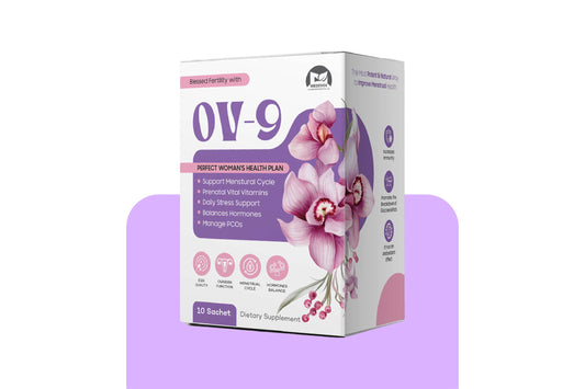 "OV-9 Sachet: Optimize Your Menstrual Cycle, Fertility, and Hormone Balance for a Healthier Reproductive Life"