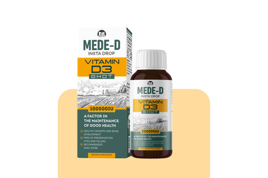 "Mede-D Insta Drops: The Easy and Effective Way to Get Your Daily Dose of Vitamin D3 for Overall Wellness"