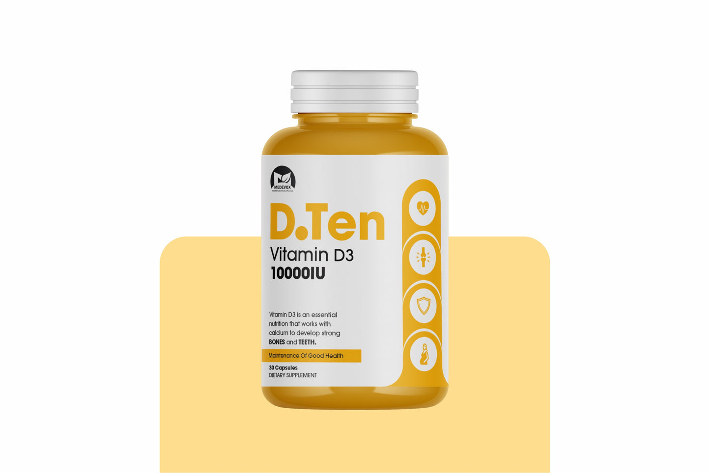 "D Ten Tablets: The Tasty Way to Get Your Daily Dose of Vitamin D3"