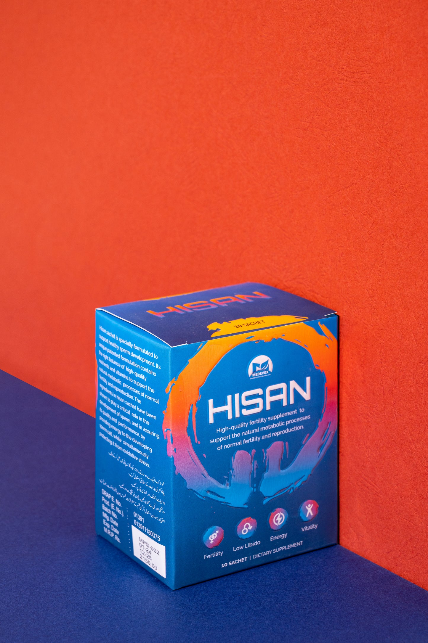 "Hisan Sachet: Nourishing Men's Health, Fertility, and Energy for a Balanced and Active Life"