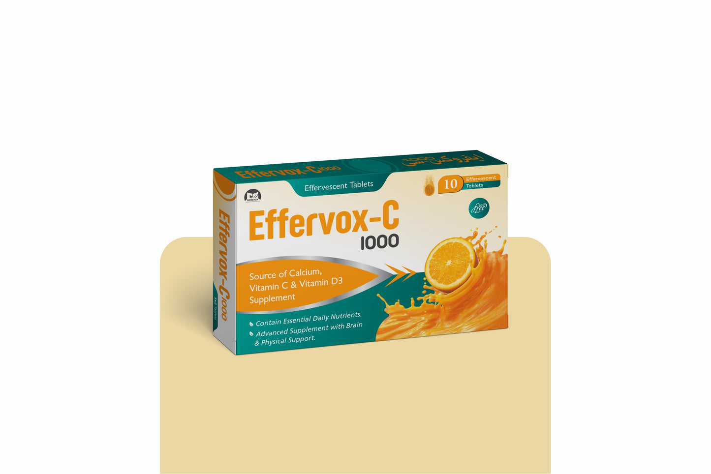 "Effervox-C Tablets: Boost Your Health with the Ultimate Combination of Vitamin C, Calcium, and Vitamin D3"