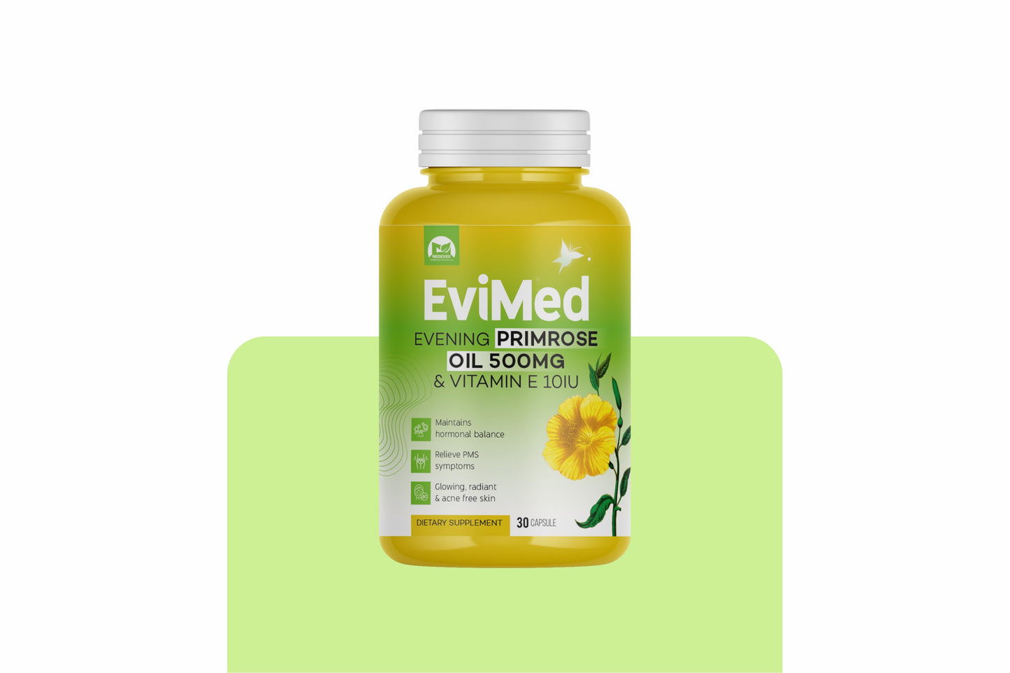 "EviMed Jar: Unlock Radiant Skin, Robust Heart Health, and a Resilient Immune System"