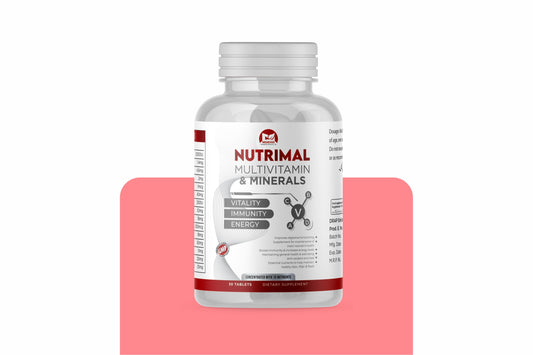 "Nutrimal Jar: Complete Nutritional Support for Energy, Immunity, and Overall Wellness in One Convenient Supplement"