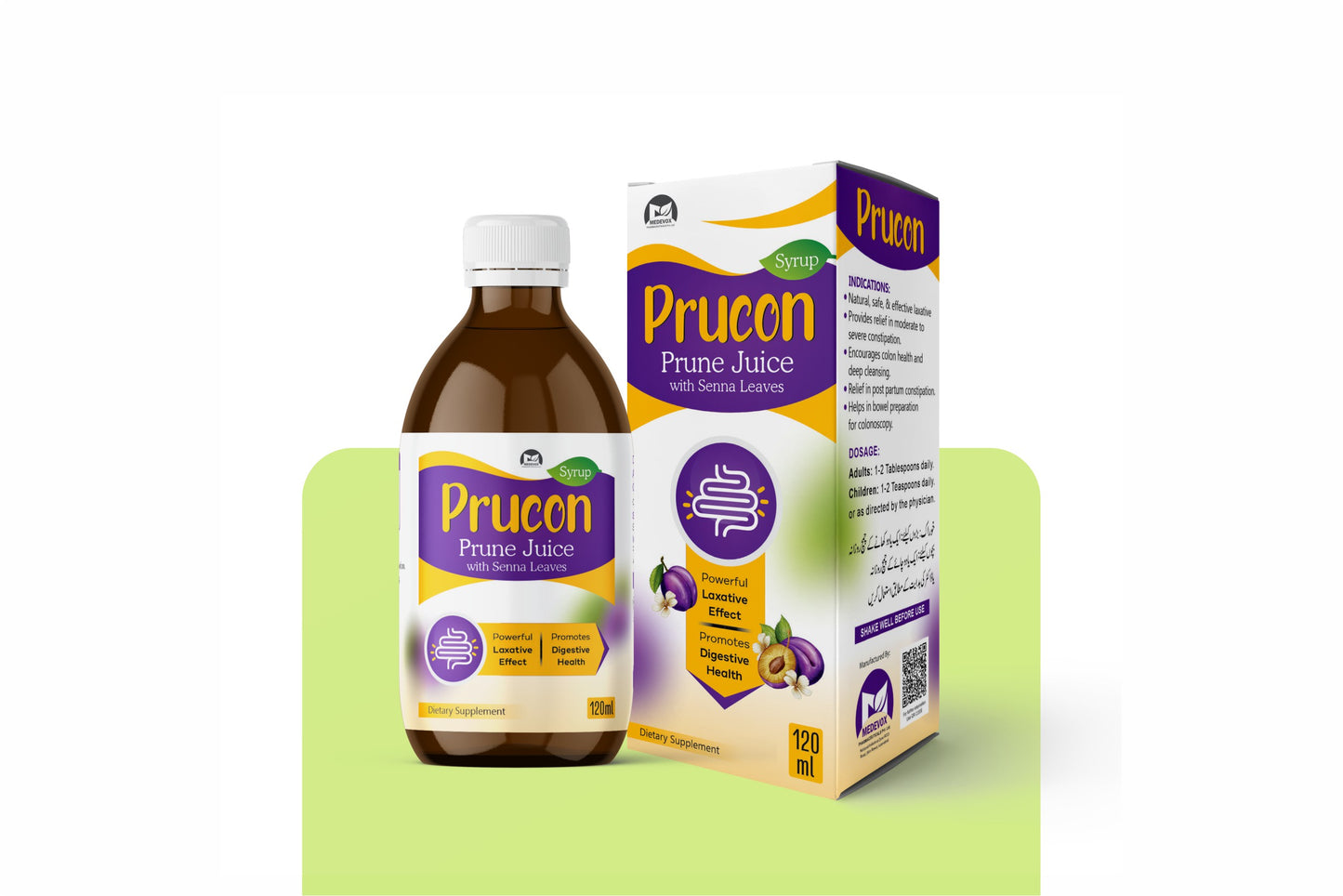 "Prucon Syrup: Trust the Power of Nature to Regulate Your Bowels and Boost Digestive Health"